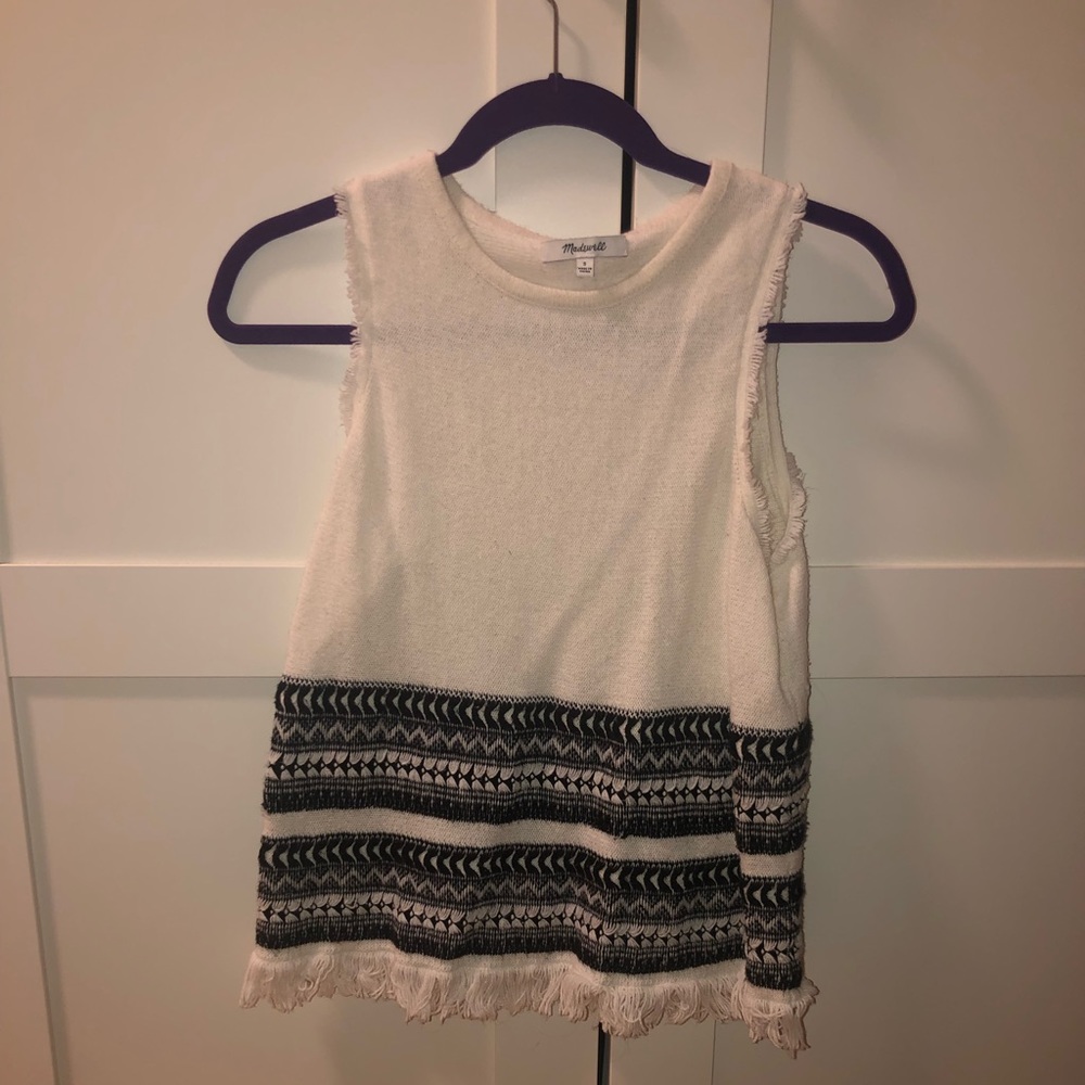 Madewell sweater tank